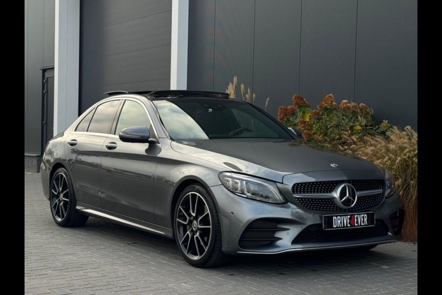 Mercedes-Benz C-Klasse 200 Bns Sol. AMG M19 PANO SFEER NAVI SPORTVELGEN LED