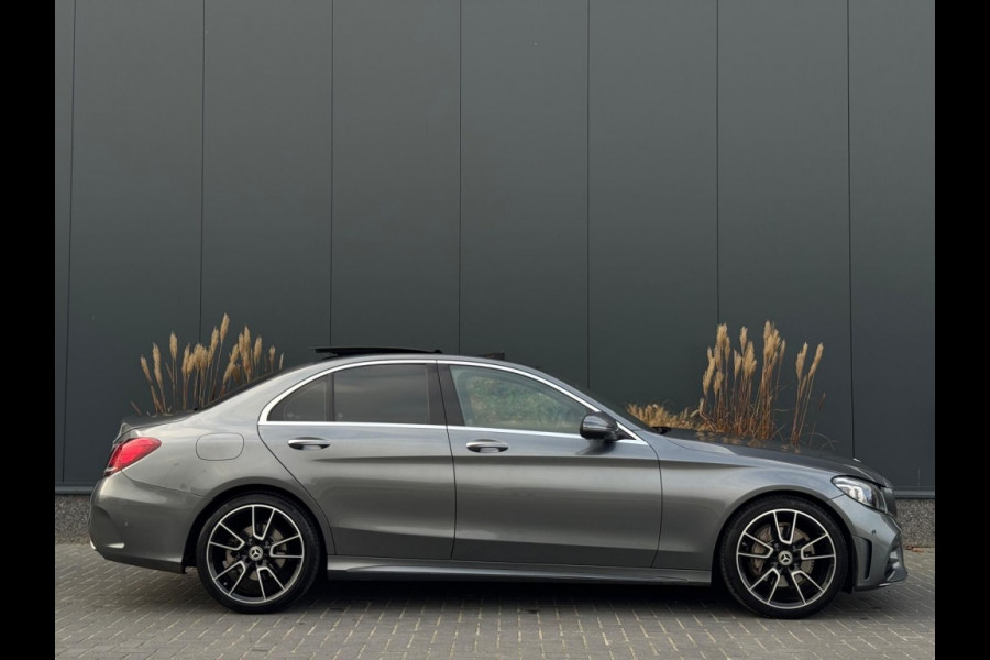 Mercedes-Benz C-Klasse 200 Bns Sol. AMG M19 PANO SFEER NAVI SPORTVELGEN LED