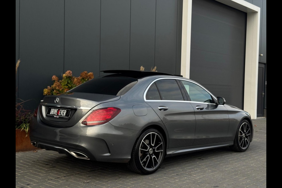 Mercedes-Benz C-Klasse 200 Bns Sol. AMG M19 PANO SFEER NAVI SPORTVELGEN LED