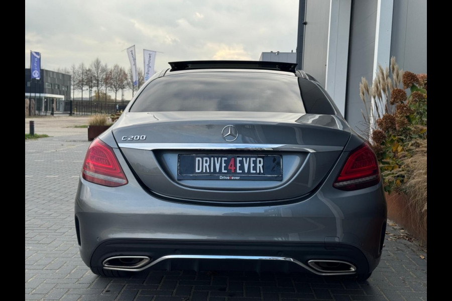 Mercedes-Benz C-Klasse 200 Bns Sol. AMG M19 PANO SFEER NAVI SPORTVELGEN LED