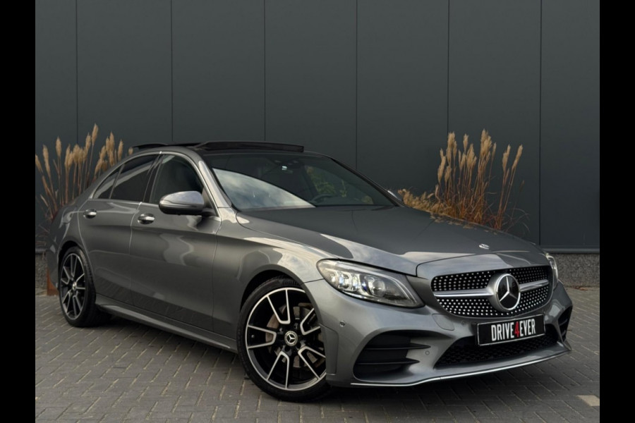 Mercedes-Benz C-Klasse 200 Bns Sol. AMG M19 PANO SFEER NAVI SPORTVELGEN LED