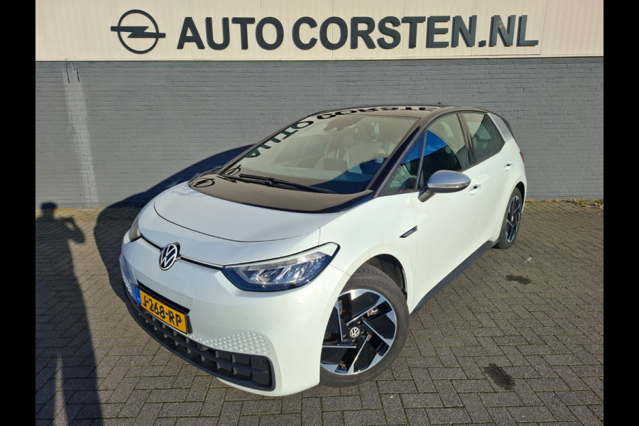 Volkswagen ID.3 First 58kWh Navi Ecc Adap.Cruise Apple Carplay Android Auto Pdc Bluetooth Keyless Led Rijstrooksensor IQ Drive Stoel+Stuurverwarming SOH 90% 1e Eigenaar Origineel Nederlandse Auto