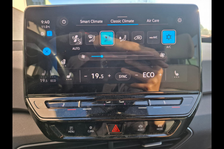 Volkswagen ID.3 First 58kWh Navi Ecc Adap.Cruise Apple Carplay Android Auto Pdc Bluetooth Keyless Led Rijstrooksensor IQ Drive Stoel+Stuurverwarming SOH 90% 1e Eigenaar Origineel Nederlandse Auto