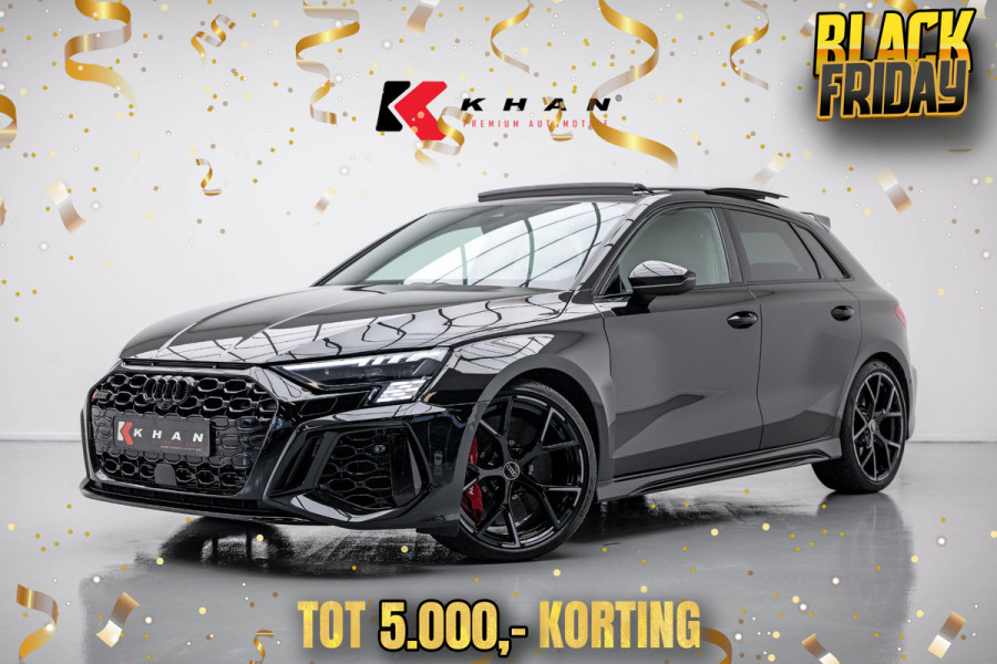 Audi RS3 Sportback 2.5 TFSI quattro |Keramisch|Pano|B&O|Dodehoek|HUD|