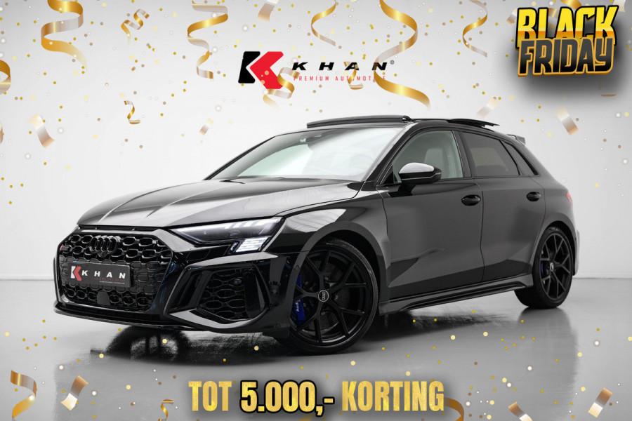 Audi RS3 Sportback 2.5 TFSI quattro |Keramisch|Pano|360|Carbon|HUD|B&O|Memory|