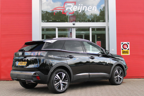 Peugeot 3008 1.2 Hybrid 136PK GT | 360° CAMERA | NAVIGATIE | ADAPTIVE CRUISE CONTROL | APPLE CARPLAY/ANDROID AUTO | CLIMATE CONTROL | 18" LICHTMETALEN VELGEN | DODEHOEK DETECTIE | KEYLESS ENTRY/START | FULL LED KOPLAMPEN | PARKEERSENSOREN VOOR EN ACHTER | DAB+ RADIO | LANE ASSIST |