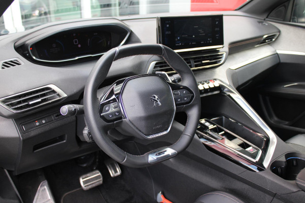 Peugeot 3008 1.2 Hybrid 136PK GT | 360° CAMERA | NAVIGATIE | ADAPTIVE CRUISE CONTROL | APPLE CARPLAY/ANDROID AUTO | CLIMATE CONTROL | 18" LICHTMETALEN VELGEN | DODEHOEK DETECTIE | KEYLESS ENTRY/START | FULL LED KOPLAMPEN | PARKEERSENSOREN VOOR EN ACHTER | DAB+ RADIO | LANE ASSIST |