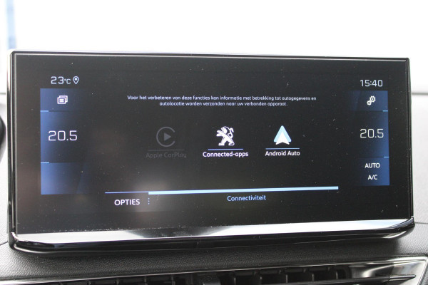 Peugeot 3008 1.2 Hybrid 136PK GT | 360° CAMERA | NAVIGATIE | ADAPTIVE CRUISE CONTROL | APPLE CARPLAY/ANDROID AUTO | CLIMATE CONTROL | 18" LICHTMETALEN VELGEN | DODEHOEK DETECTIE | KEYLESS ENTRY/START | FULL LED KOPLAMPEN | PARKEERSENSOREN VOOR EN ACHTER | DAB+ RADIO | LANE ASSIST |