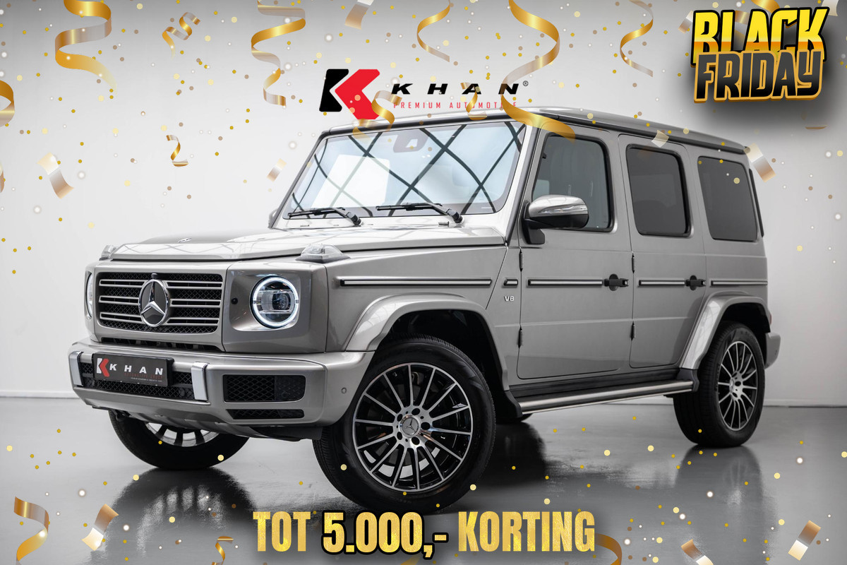 Mercedes-Benz G-Klasse G500 |Pano|Burmester|360 Camera|ACC|Massage|Trekhaak|