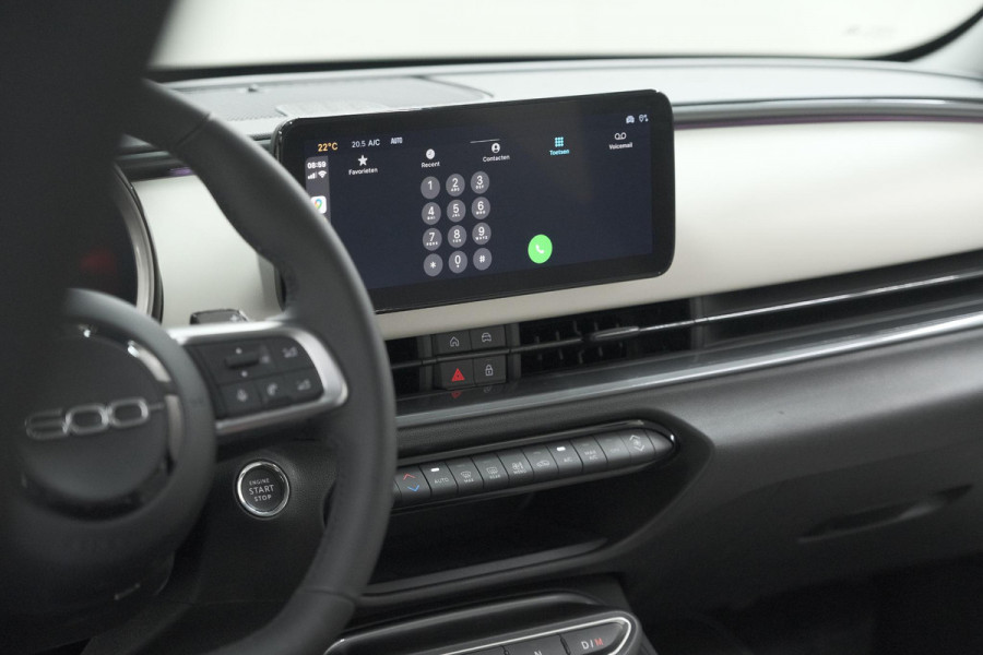 Fiat 600 1.2 Hybrid 100 DCT6 La Prima | Camera | Adaptieve Cruise Control | Dodehoekdetectie | Stoelverwarming