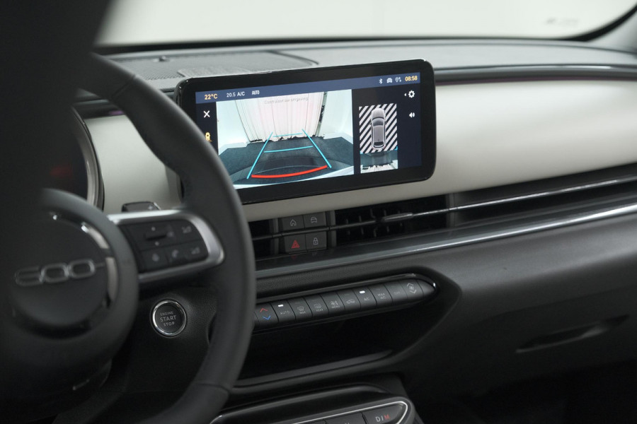 Fiat 600 1.2 Hybrid 100 DCT6 La Prima | Camera | Adaptieve Cruise Control | Dodehoekdetectie | Stoelverwarming