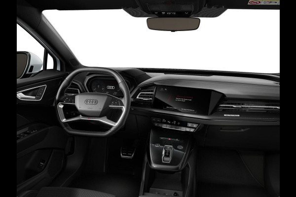 Audi Q4 e-tron 45 quattro S edition Competition 82 kWh 286pk | Assistentiepakket plus | Optiek pakket zwart plus | Ambient verlichting | Dodehoek detectie | Privacy glas |