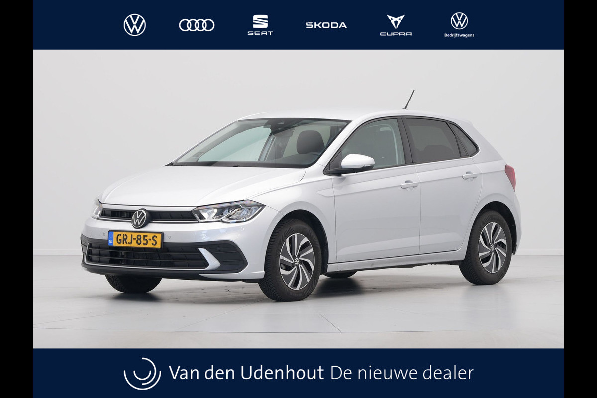 Volkswagen Polo 1.0 TSI 95pk Life Edition Navi via App Acc Pdc Clima Privacy glas Argon