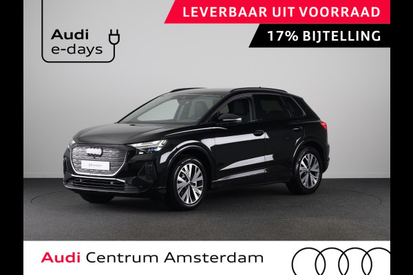Audi Q4 e-tron 40 Advanced edition 63 kWh 204pk | Achteruitrijcamera | Assistentiepakket plus | Optiekpakket zwart plus | Privacy glas | Adaptive cruise control |