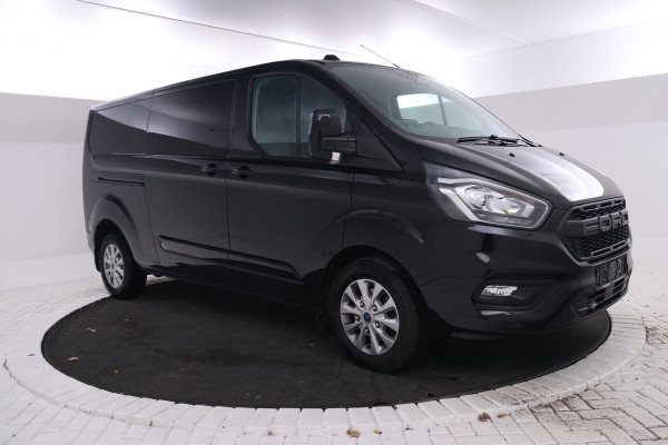 Ford Transit Custom 320 2.0 TDCI L2H1 Limited DC 170Pk, 5 Pers. Leer, 2x schuifdeur