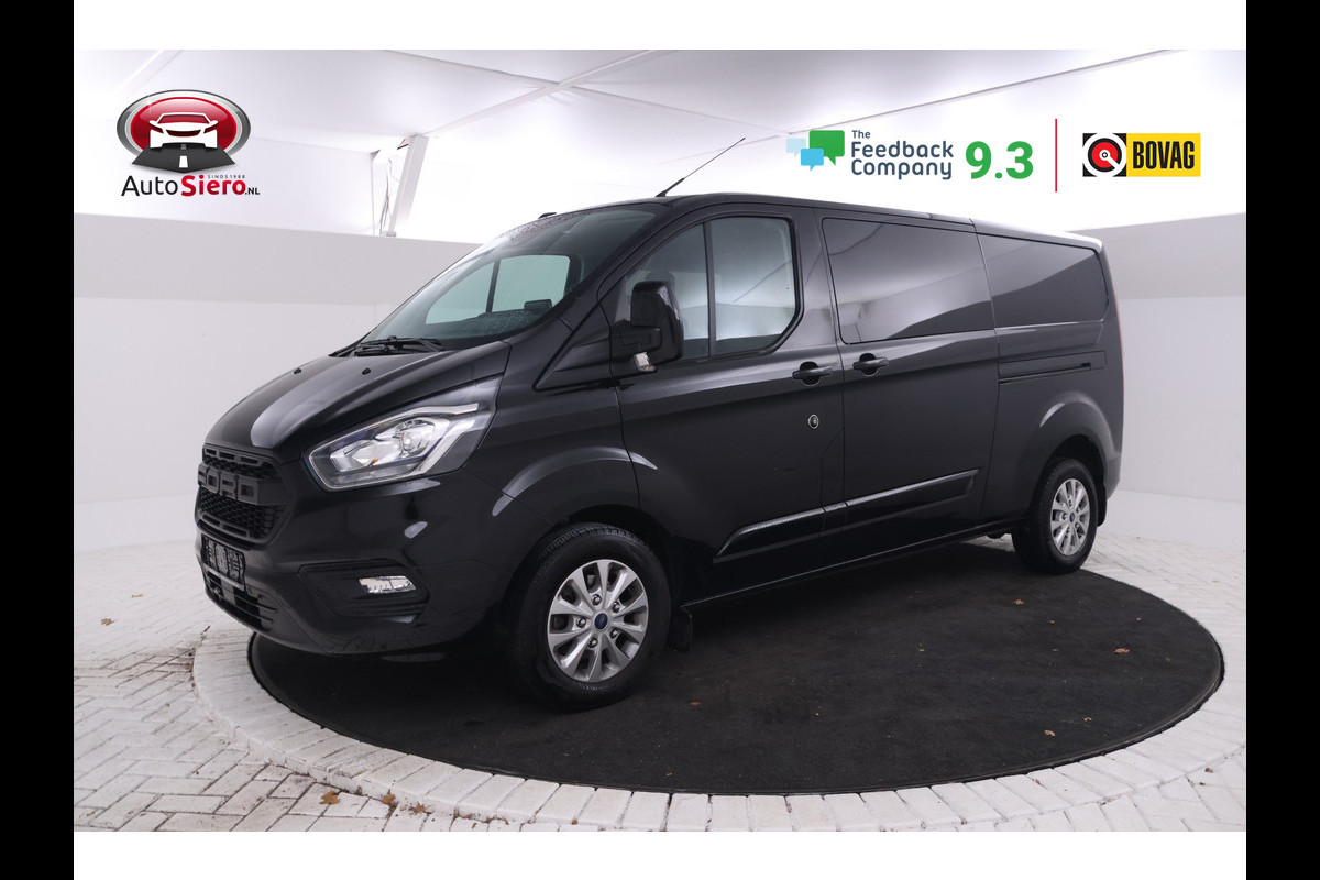 Ford Transit Custom 320 2.0 TDCI L2H1 Limited DC 170Pk, 5 Pers. Leer, 2x schuifdeur