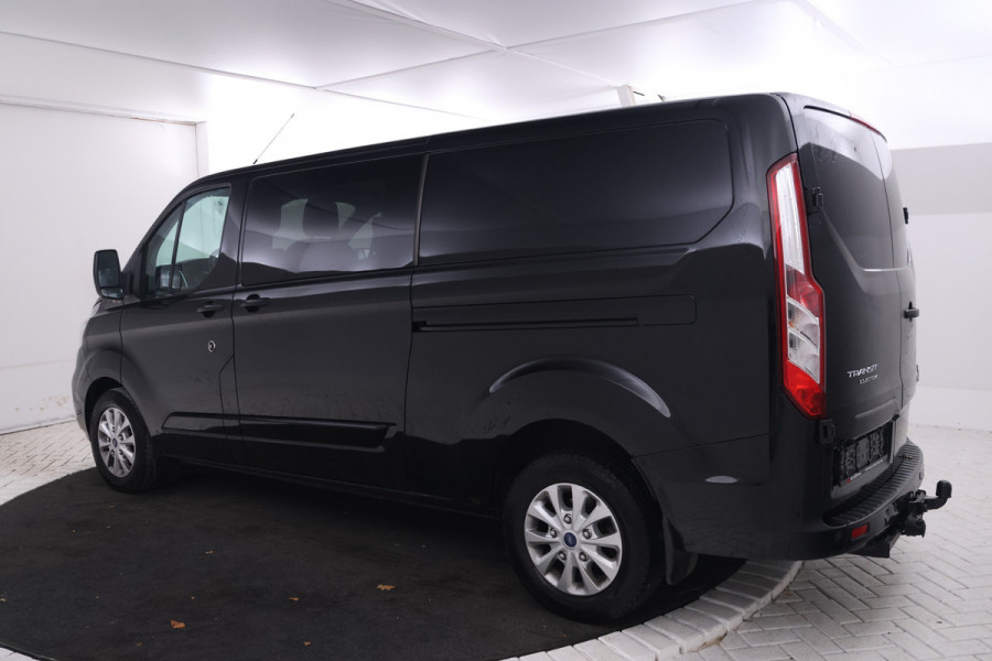 Ford Transit Custom 320 2.0 TDCI L2H1 Limited DC 170Pk, 5 Pers. Leer, 2x schuifdeur