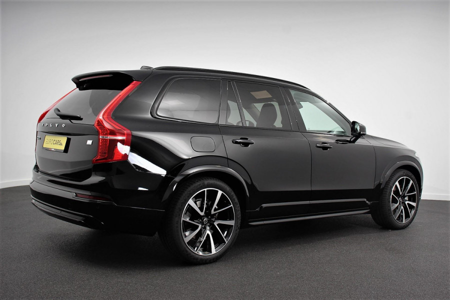 Volvo XC90 2.0 T8 Recharge AWD Ultimate Dark Leder Panorama-schuifdak Navigatie Harman Kardon Elektrisch bedienbare achterklep Camera