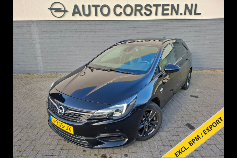 Opel Astra Sports Tourer 1.2T 111PK Navi Ecc Camera Cruise Control Pdc AGR Comfort Stoel Edition 2020+ Pakket Export Led Apple Carplay Android Auto Lmv Stoel+Stuurverwarming Lane Assist Origineel Nederlandse Auto