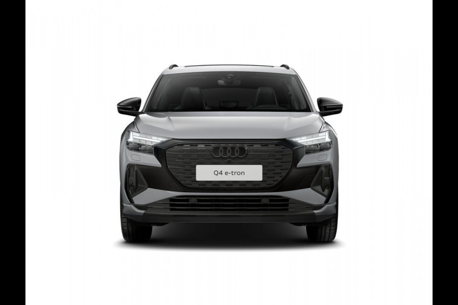 Audi Q4 e-tron 45 quattro S edition Competition 82 kWh 286pk | Assistentiepakket plus | Panoramadak | Optiek pakket zwart plus | Ambient verlichting | Dodehoek detectie | Privacy glas |