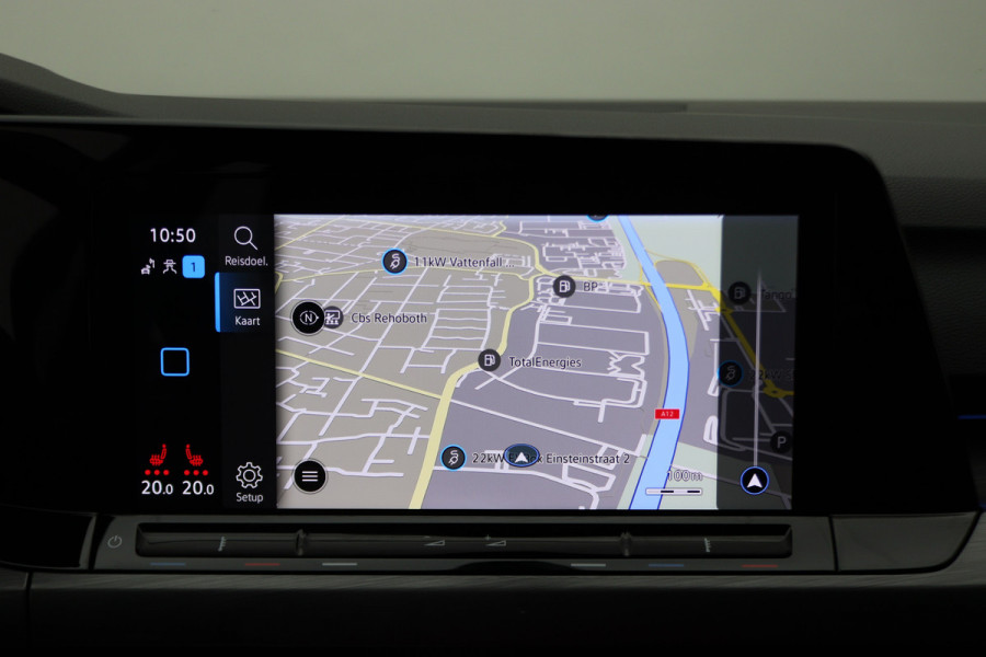 Volkswagen Golf 1.5 eTSI DSG Style Virtual Cockpit, Head-Up, IQ-Light, ACC, Apple Carplay, Sfeerverlichting, 17''