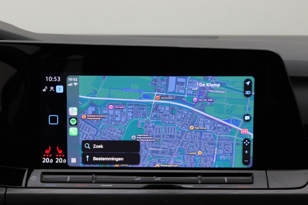 Volkswagen Golf 1.5 eTSI DSG Style Virtual Cockpit, Head-Up, IQ-Light, ACC, Apple Carplay, Sfeerverlichting, 17''