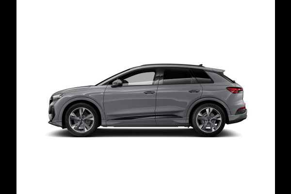 Audi Q4 e-tron 45 quattro S edition Competition 82 kWh 286pk | Assistentiepakket plus | Optiek pakket zwart plus | Ambient verlichting | Dodehoek detectie | Privacy glas |