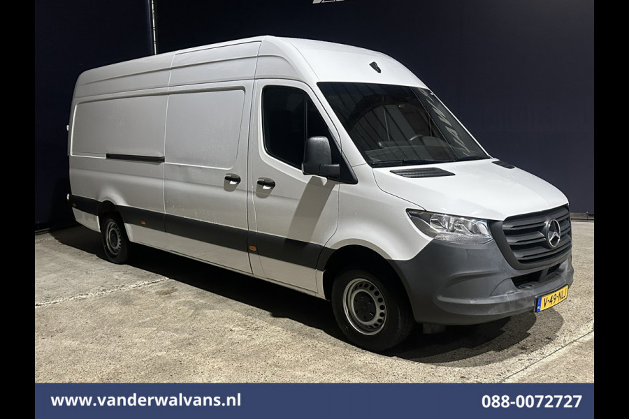 Mercedes-Benz Sprinter 315 CDI 150pk L3H2 Euro6 Airco | Camera | Cruisecontrol | Groot multimediascherm Stoelverwarming, Bijrijdersbank, 270 Graden achterdeuren