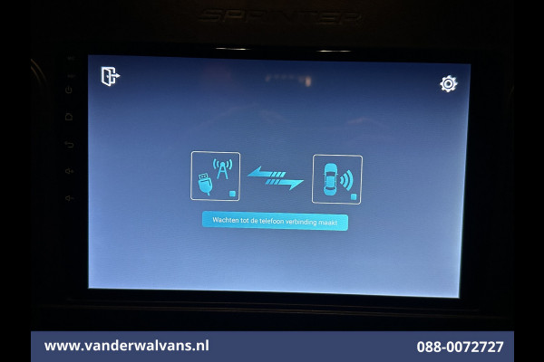 Mercedes-Benz Sprinter 315 CDI 150pk L3H2 Euro6 Airco | Camera | Cruisecontrol | Groot multimediascherm Stoelverwarming, Bijrijdersbank, 270 Graden achterdeuren