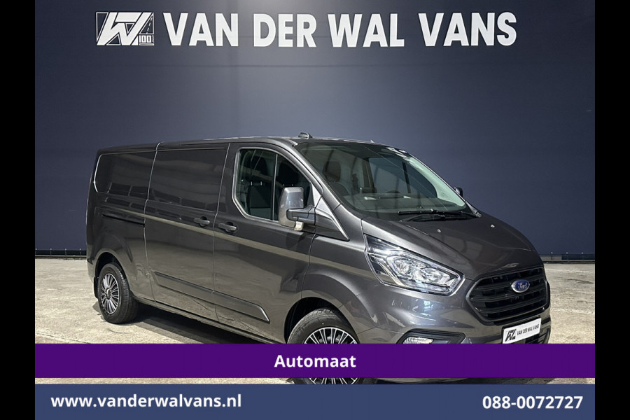 Ford Transit Custom 2.0 TDCI 131pk Automaat L2H1 Euro6 Airco | Apple Carplay | Cruisecontrol | LED Parkeersensoren, Verwarmde voorruit, Bijrijdersbank