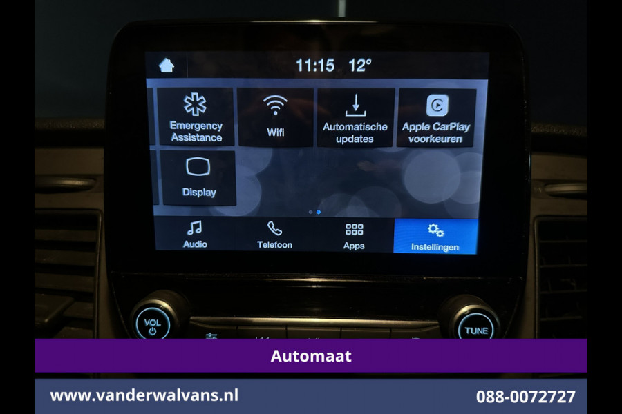 Ford Transit Custom 2.0 TDCI 131pk Automaat L2H1 Euro6 Airco | Apple Carplay | Cruisecontrol | LED Parkeersensoren, Verwarmde voorruit, Bijrijdersbank