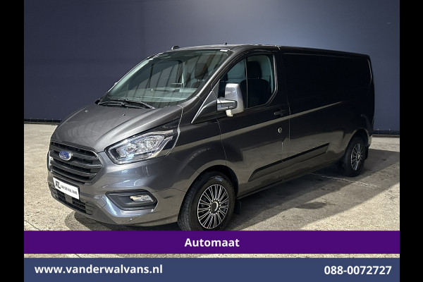 Ford Transit Custom 2.0 TDCI 131pk Automaat L2H1 Euro6 Airco | Apple Carplay | Cruisecontrol | LED Parkeersensoren, Verwarmde voorruit, Bijrijdersbank