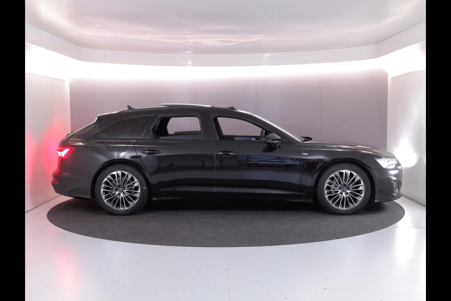 Audi A6 Avant 40 TFSI S edition Competition 204 pk S-tronic | Verlengde garantie | Navigatie | Panoramadak | Parkeersensoren | Achteruitrijcamera | Stoelverwarming | S-Line |