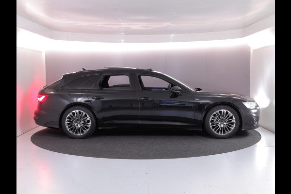 Audi A6 Avant 40 TFSI S edition Competition 204 pk S-tronic | Verlengde garantie | Navigatie | Panoramadak | Parkeersensoren | Achteruitrijcamera | Stoelverwarming | S-Line |