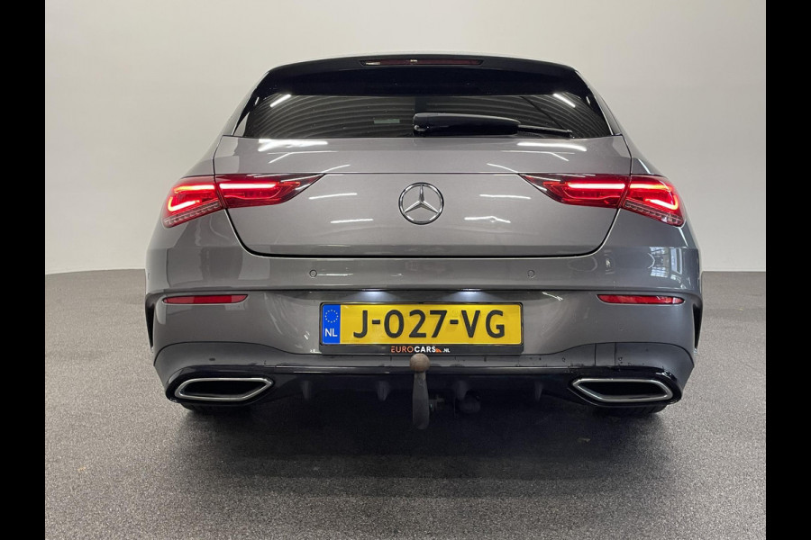 Mercedes-Benz CLA-Klasse Shooting Brake 180 Business Solution AMG Trekhaak Navigatie Camera Parkeersensoren Cruise Control AMG stoelen Stoelverwarming Sfeerverlichting Elektrische kofferklep Full Led Climate Control