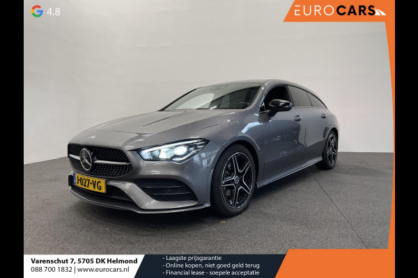 Mercedes-Benz CLA-Klasse Shooting Brake 180 Business Solution AMG Trekhaak Navigatie Camera Parkeersensoren Cruise Control AMG stoelen Stoelverwarming Sfeerverlichting Elektrische kofferklep Full Led Climate Control