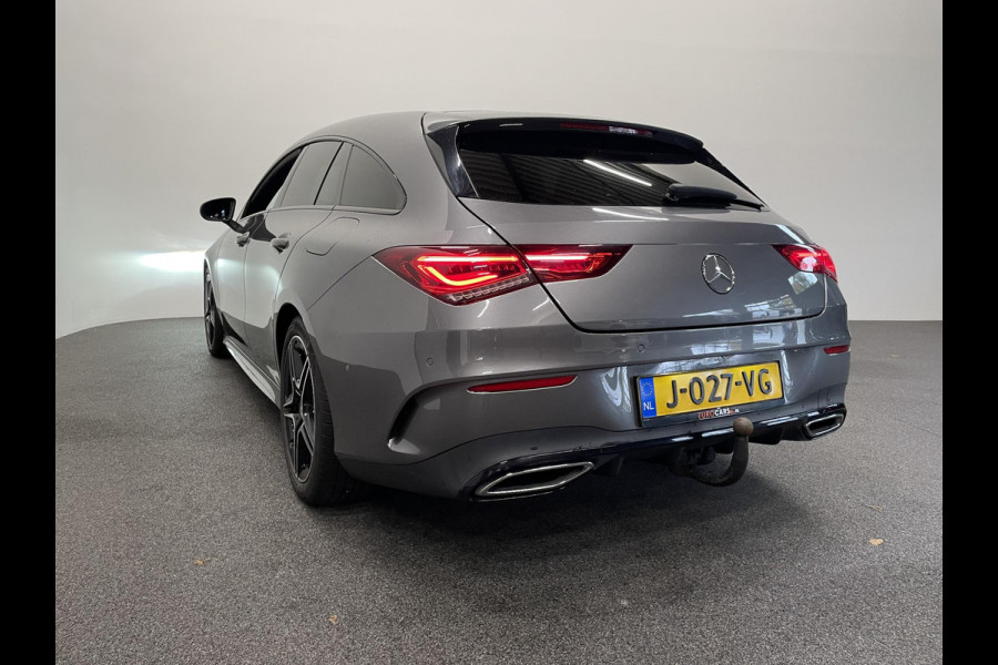 Mercedes-Benz CLA-Klasse Shooting Brake 180 Business Solution AMG Trekhaak Navigatie Camera Parkeersensoren Cruise Control AMG stoelen Stoelverwarming Sfeerverlichting Elektrische kofferklep Full Led Climate Control