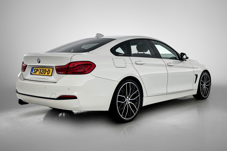 BMW 4 Serie Gran Coupé 420i High Executive Sport(NL-Auto, Goed OndH, Panorama, Navi Pro, StoelV, PDC V+A, Leder, Sportstoel, Etc)