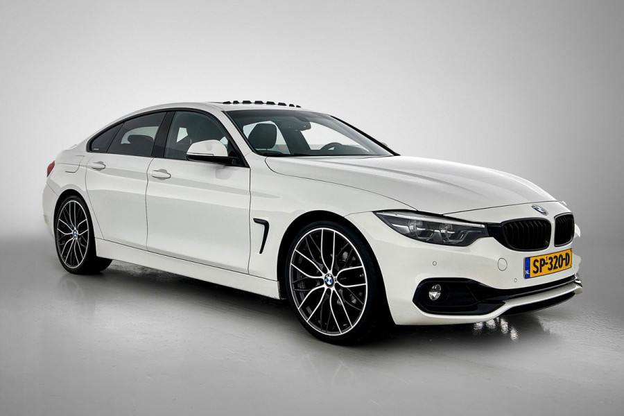 BMW 4 Serie Gran Coupé 420i High Executive Sport(NL-Auto, Goed OndH, Panorama, Navi Pro, StoelV, PDC V+A, Leder, Sportstoel, Etc)