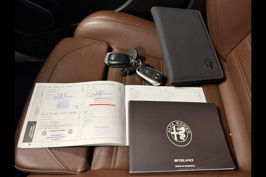 Alfa Romeo Stelvio 2.0 T AWD Super NAVIGATIE CRUISE CLIMATE CONTROL LED LEDER CAMERA NAP