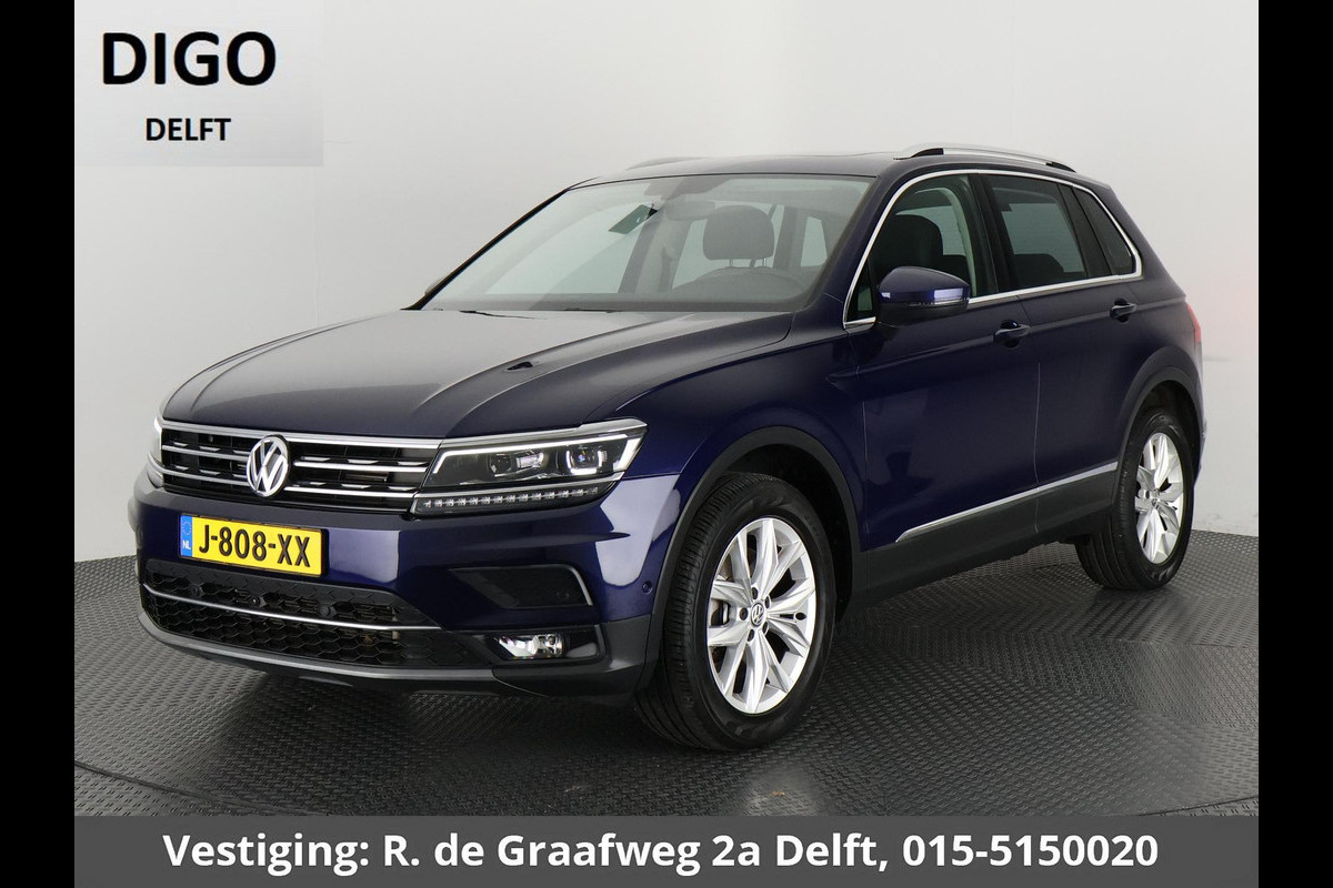 Volkswagen Tiguan 2.0 TSI 4Motion Highline Business R | 360° Camera | Trekhaak | Vol leer | Stoelverwarming | Schuif-/Kanteldak |