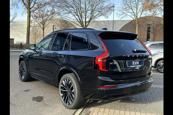 Volvo XC90 2.0 T8 Plug-in hybrid AWD Plus Dark 1000KM| VOL OPTIES!|FABRIEKSGARANTIE T/M 09-2027|  PANO| MEM. STOELEN| STOEL/ STUURVERW.| 360 CAMERA| DODE HOEK | ACHTERBANK VERWARMD|