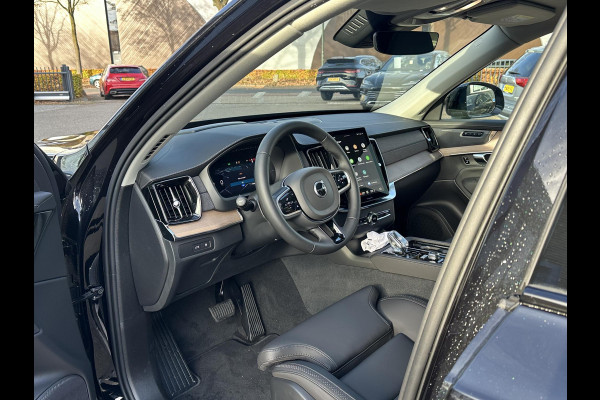 Volvo XC90 2.0 T8 Plug-in hybrid AWD Plus Dark 1000KM| VOL OPTIES!|FABRIEKSGARANTIE T/M 09-2027|  PANO| MEM. STOELEN| STOEL/ STUURVERW.| 360 CAMERA| DODE HOEK | ACHTERBANK VERWARMD|