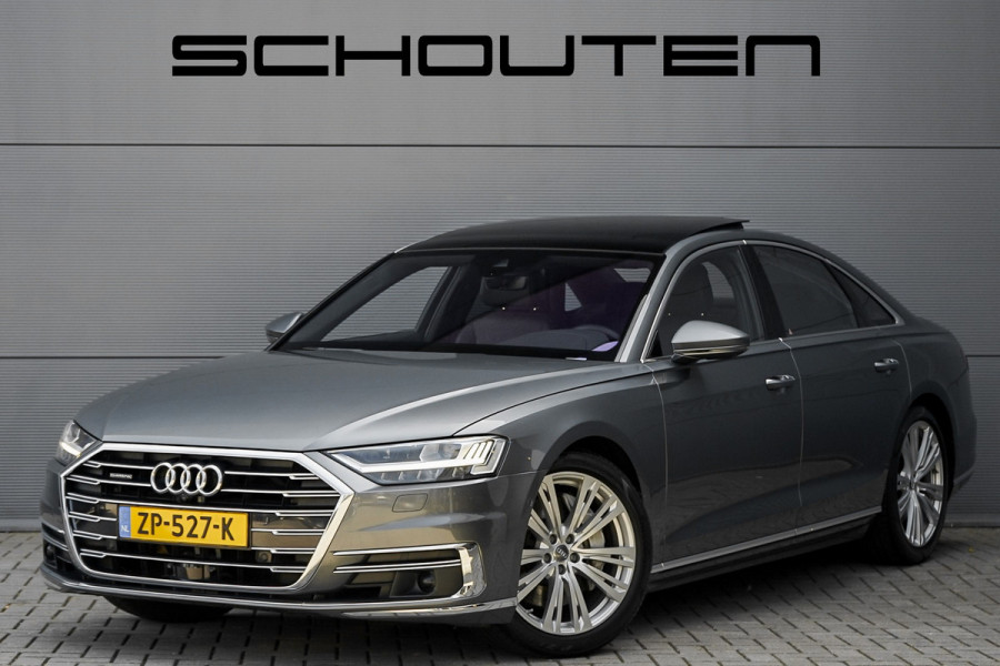 Audi A8 55 TFSI Quattro ProLine Plus B&O Matrix Schuifdak 4Wielsturing 20"