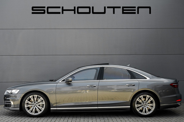 Audi A8 55 TFSI Quattro ProLine Plus B&O Matrix Schuifdak 4Wielsturing 20"