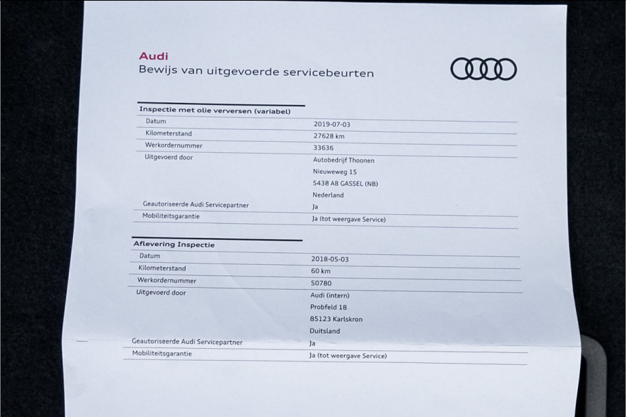 Audi A8 55 TFSI Quattro ProLine Plus B&O Matrix Schuifdak 4Wielsturing 20"