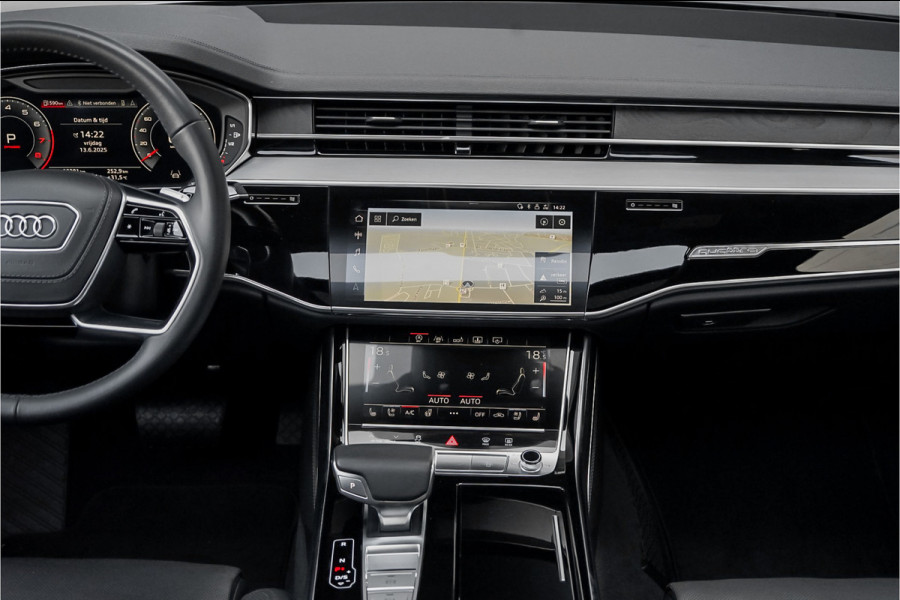 Audi A8 55 TFSI Quattro ProLine Plus B&O Matrix Schuifdak 4Wielsturing 20"