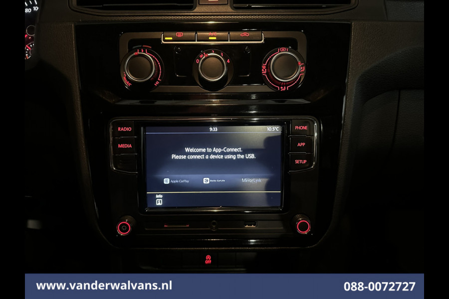 Volkswagen Caddy 2.0 TDI L1H1 Euro6 Airco | Camera | Apple Carplay | Android Auto | Cruisecontrol | LM Velgen 1400kg Trekhaak