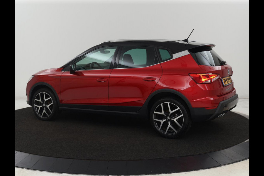 Seat Arona 1.0 TSI FR Intens | 87.800km NAP | Full LED | Virtual Cockpit | Beats Pack | Camera | Carplay | 18'' | Dodehoek detectie | Adaptive cruise | Parkeerhulp | Climate control | Navigatie | Keyless