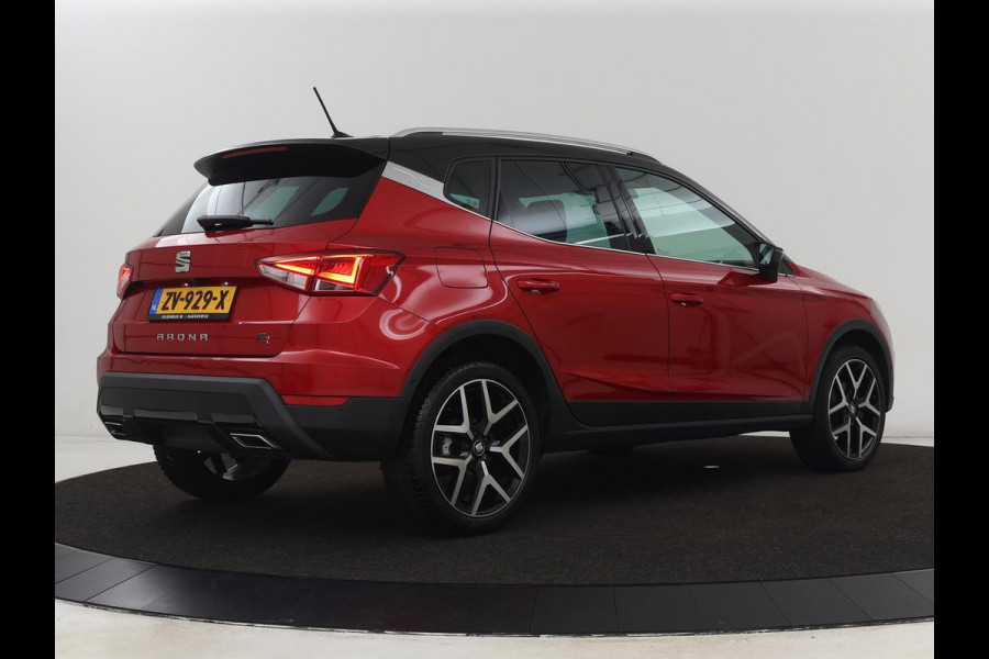 Seat Arona 1.0 TSI FR Intens | 87.800km NAP | Full LED | Virtual Cockpit | Beats Pack | Camera | Carplay | 18'' | Dodehoek detectie | Adaptive cruise | Parkeerhulp | Climate control | Navigatie | Keyless